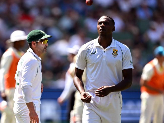 Kagiso Rabada is free to play the WTC Final despite testing positive for a recreational drug. Picture: William West/AFP