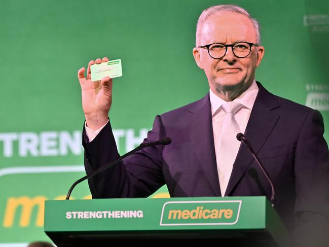 LAUNCESTON, TASMANIA, NewsWire Photos. 23 FEBRUARY, 2025. Prime Minister, Anthony Albanese makes a major speech about LaborÃÂ¢Ãâ¬Ãâ¢s plan to Build AustraliaÃÂ¢Ãâ¬Ãâ¢s Future and Strengthening Medicare. Picture: NewsWire/ Scott Gelston