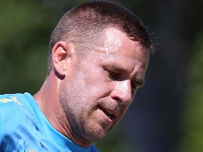 William Zillman during the Gold Coast Titans training session at the Bond Pirates Rugby Union ground, Miami, Gold Coast. Picture: Regi Varghese