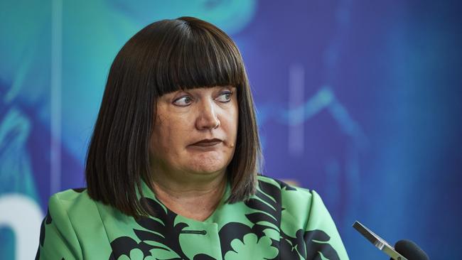 Rugby Australia Chief Executive, Raelene Castle reportedly wrote a letter apologising for Michael Cheika’s behaviour at the RWC in Japan. Picture: Brett Hemmings/Getty Images