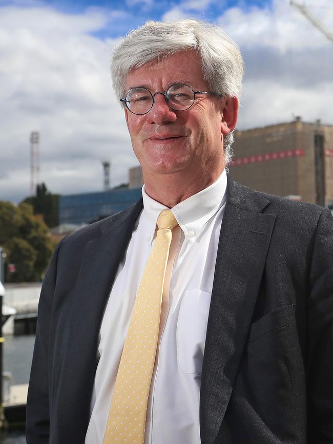 Tasmanian economist Saul Eslake. Picture: LUKE BOWDEN