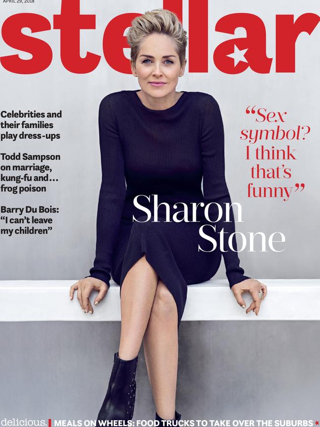 Sharon Stone is Stellar’s cover star.