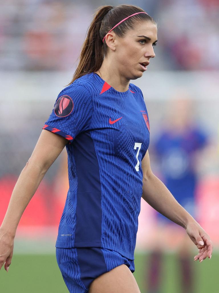 Alex Morgan. Photo by Sean M. Haffey / GETTY IMAGES NORTH AMERICA / Getty Images via AFP.