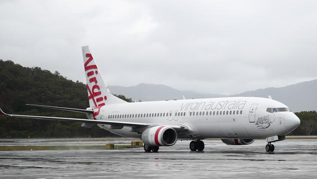 Virgin Australia has launched its most optimistic airfare sale to date, targeting the only open borders in the country. Picture: Brendan Radke