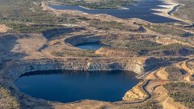 Genex Power is building the Kidston Pumped Hydro Storage project (K2H) in these decommissioned mines.