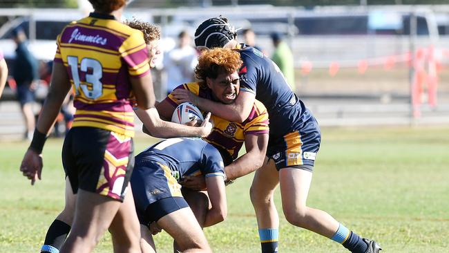 Confraternity Carnival 2024. Ryan Catholic College v St James College. Picture: Shae Beplate.