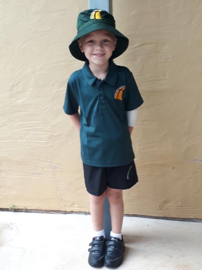 Francois on his first day in transition