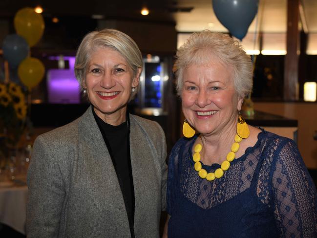 Sandy Verschoor and Jenny Hurley. Picture: Naomi Jellicoe