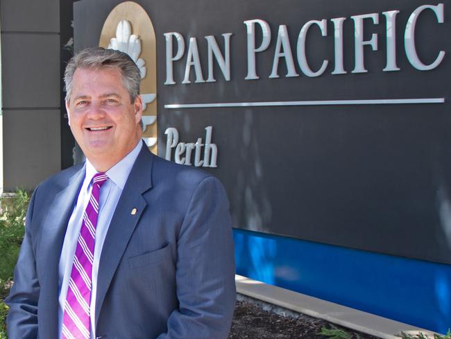 Pan Pacific Perth general manager Rob Weeden.