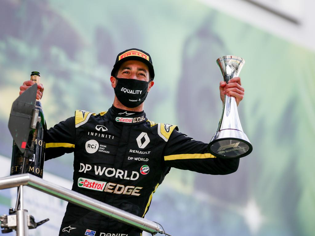 Daniel Ricciardo finally got the podium he and Renault were after.