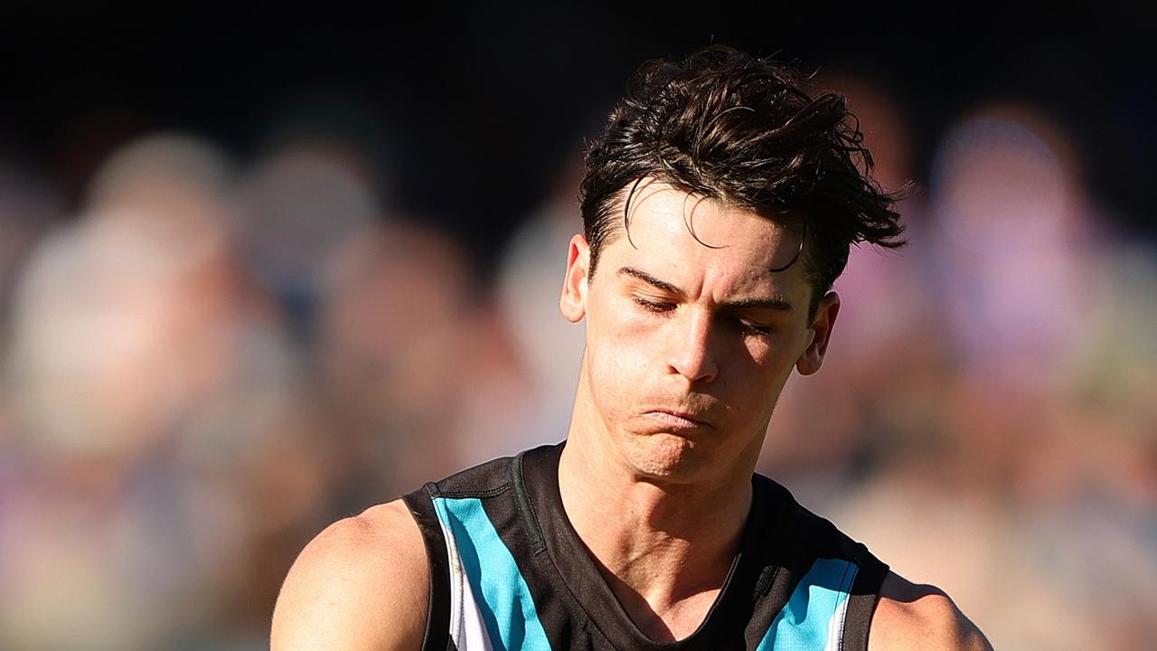 AFL Live: Rozee, Butters break triple figures as Power lead tops 50