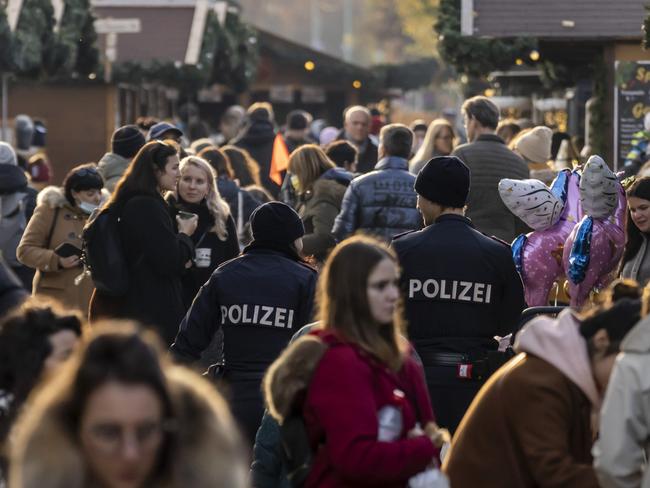 Austria’s unvaccinated population have been sent into lockdown. Picture: Getty Images