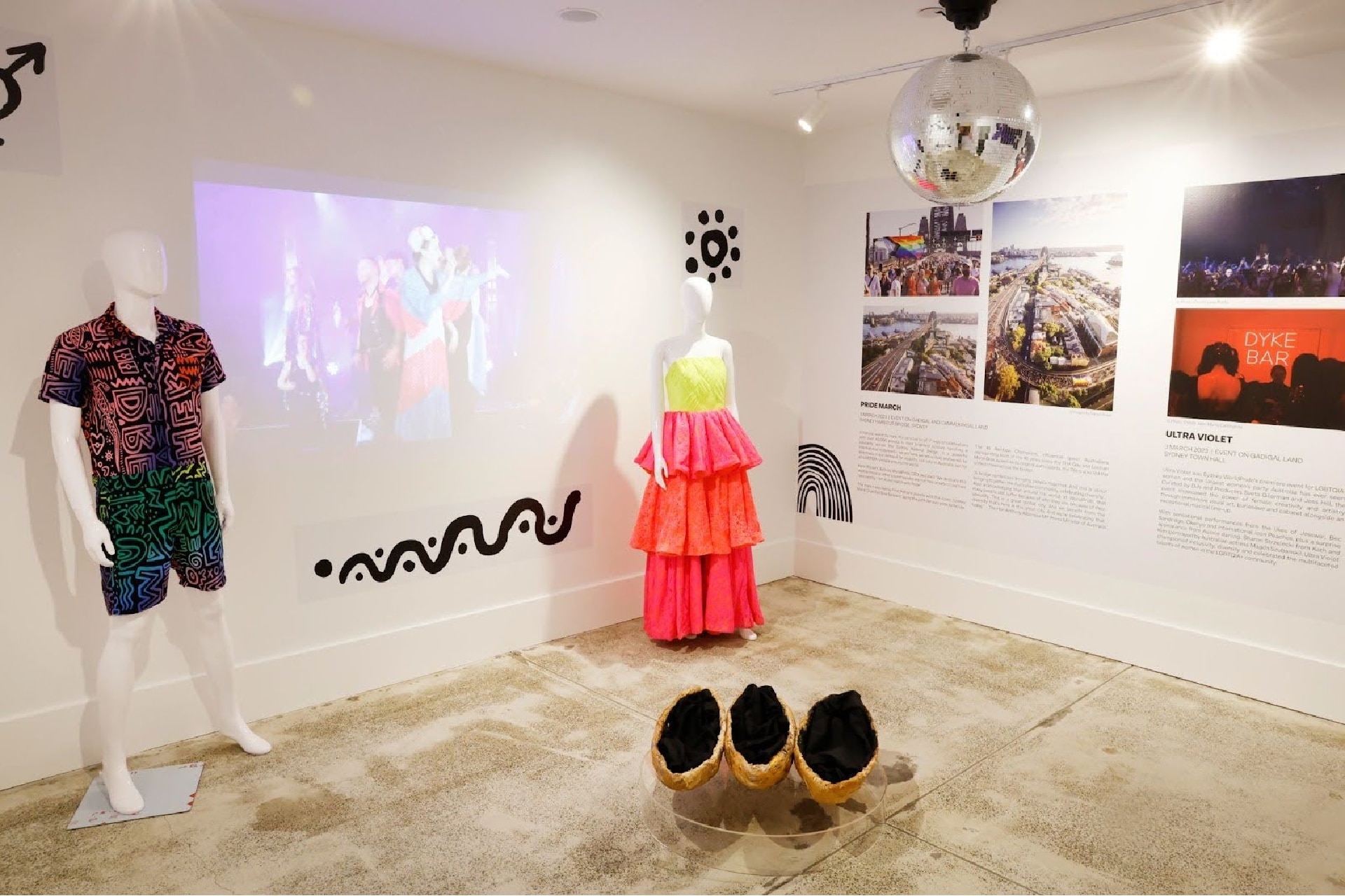 An installation at Qtopia Sydney in the old Darlinghurst Police Station. Image credit: Richard Dobson