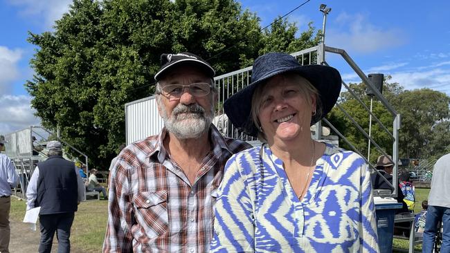 L-R: Norman and Karen Wilson at the Gympie Show 2025.