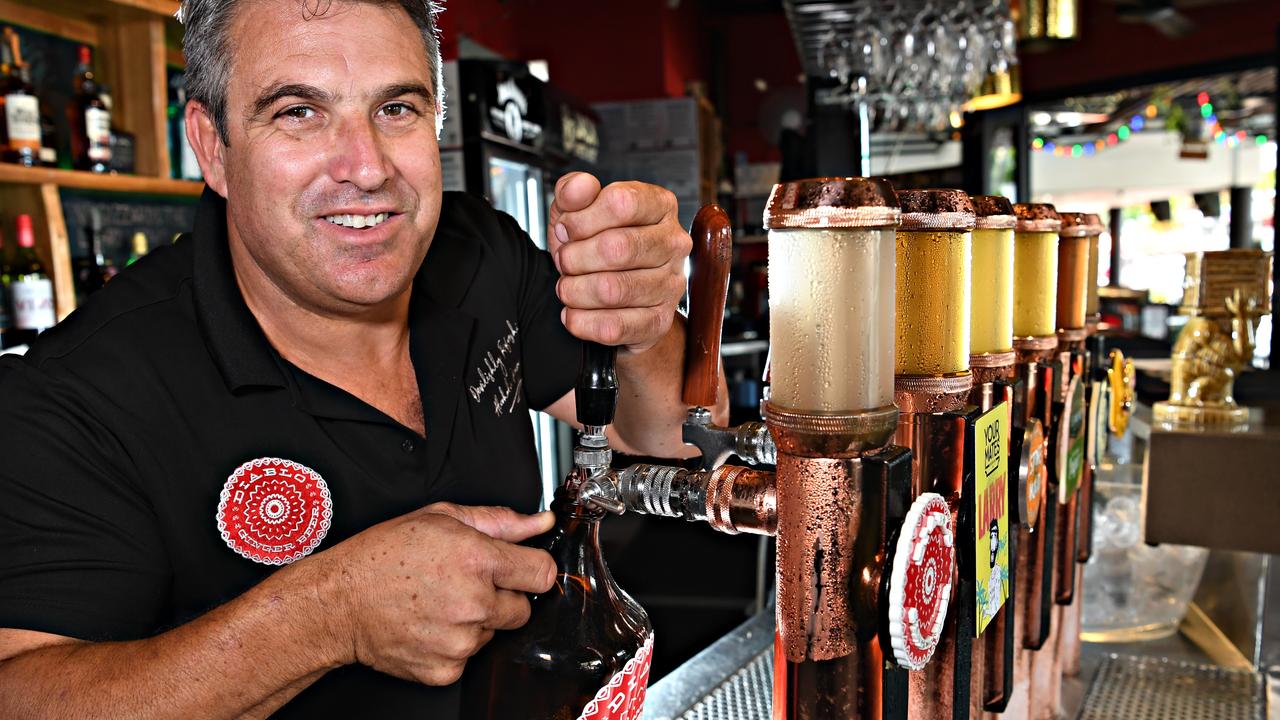 Dimi Limnatitis from the Solbar pours a Diablo at the bar.