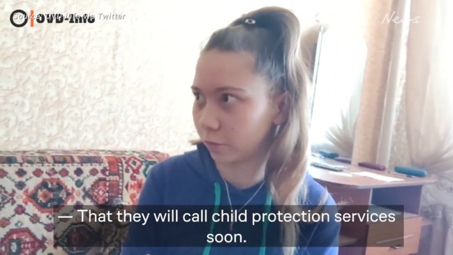 Girl, 13, punished for anti-war drawing in Russia