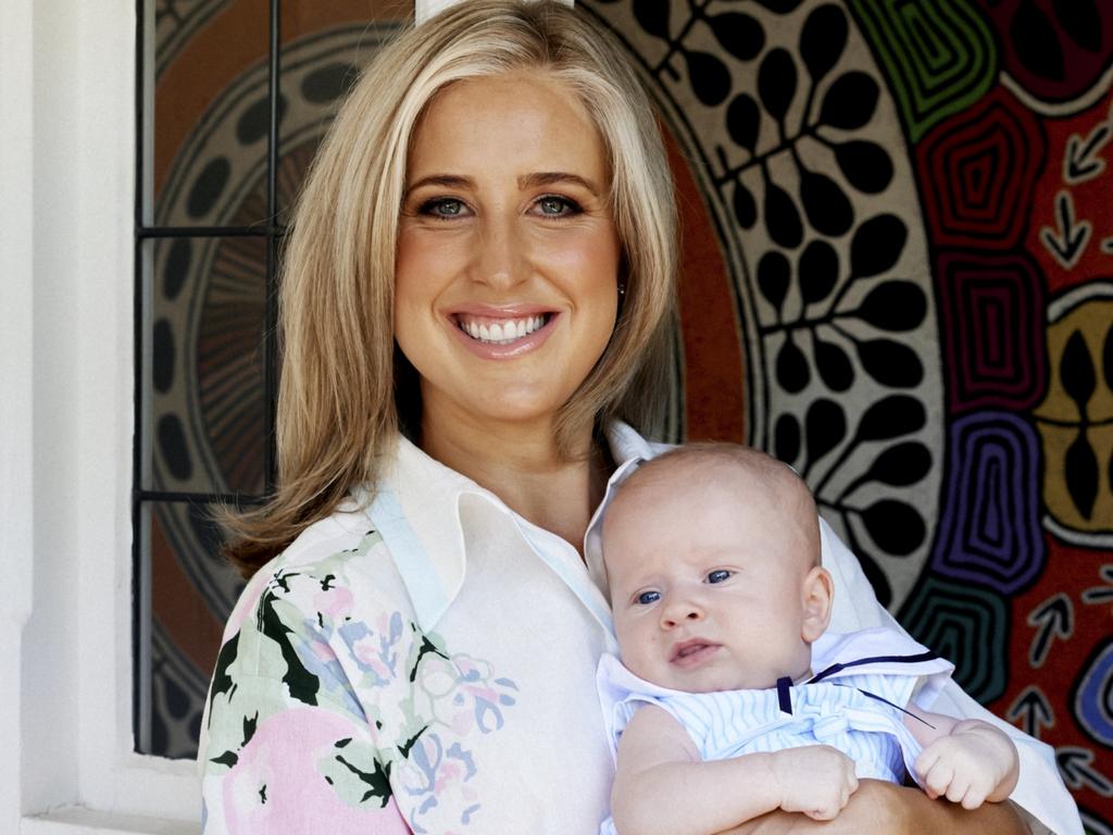 HOLDING FOR SA WEEKEND PLEASE DO NOT USE: Elspeth Hussey shares the joys of being a new mum with SAWeekend. Picture: Gretl Watson-Blazewicz