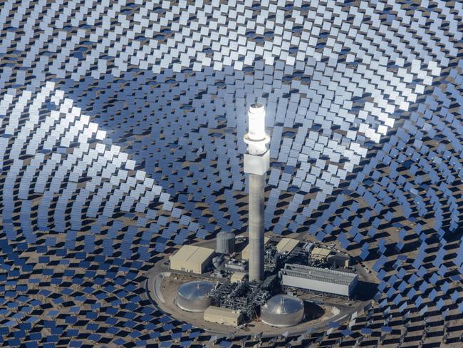 SolarReserve project at Crescent Dunes in the US which is essentially a carbon copy of the company's proposed solar thermal generator in Port Augusta