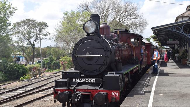 Mary Valley Rattler, Old Gympie Railway Station, Wednesday October 2, 2019. New photo - horizontal.