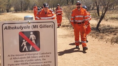 Mt Gillen near Alice Springs has been closed, and will officially be enforced from March 1, 2021.