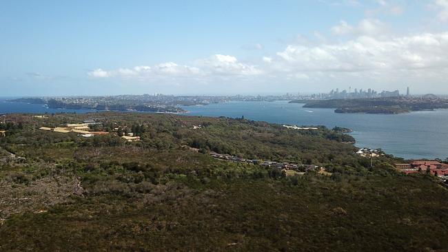 Sydney CBD seen from North Head at Manly. A detailed plan to attract visitors to the site has been released for public submissions. Picture: Jonathan Ng