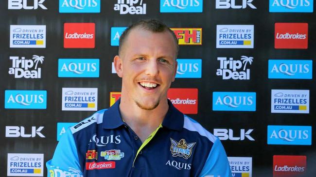 Gold Coast Titans new English recruit Dan Sarginson is looking forward to exploring the Tweed after arriving from England to link up with his new teammates. Picture: Scott Powick