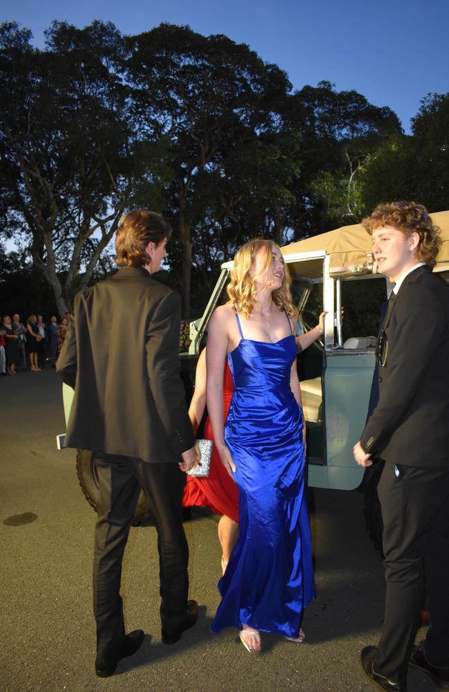 Students at the Good Shepherd Lutheran College formal 2024