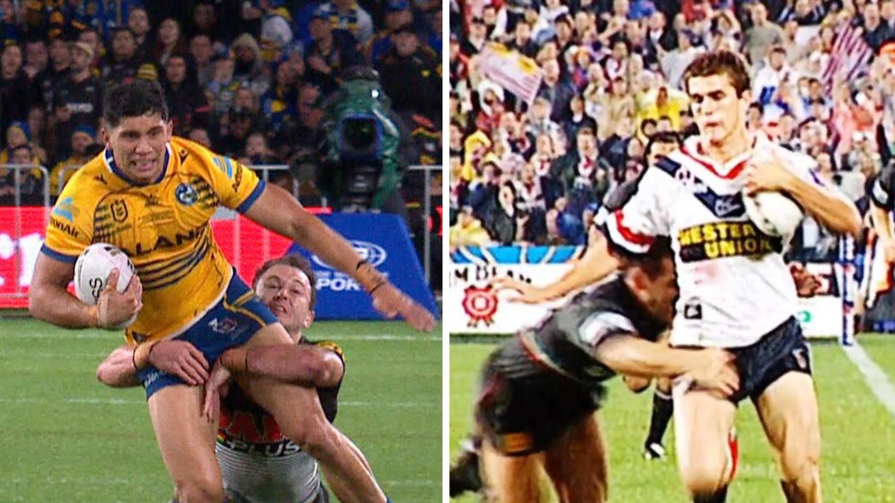 Nrl 2022 Dylan Edwards Tackle On Bailey Simonsson Video Shades Of 5091