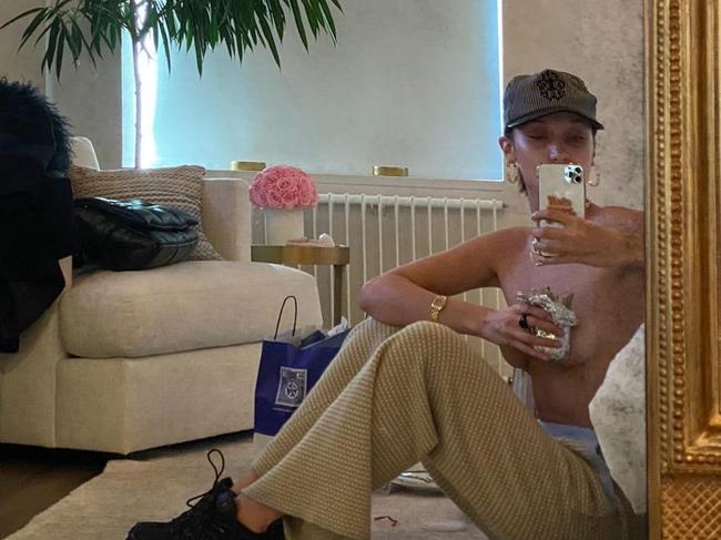 Bella Hadid has urged fans to stay inside.
