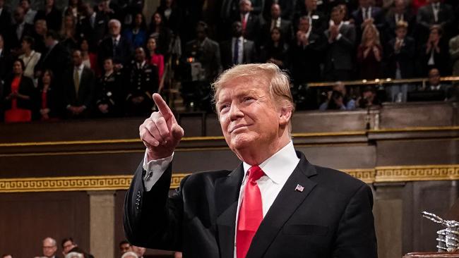 Donald Trump said this week that ‘no issue better illustrates the divide between America’s working class and America’s political class than illegal immigration’. Picture: AFP