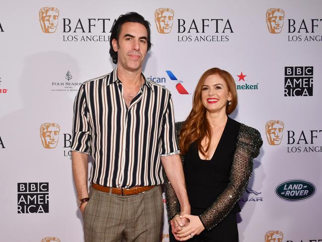 The Aussie star’s recent comments about her split left Sacha Baron Cohen feeling betrayed, it has been alleged. Picture: Getty Images