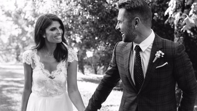 Zoe Ventoura and Daniel MacPherson wedding in 2015. Instagram