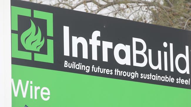 InfraBuild’s collapse is considered inevitable due to the debt of the broader company. Picture: Alan Barber