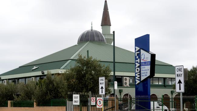 Al-Taqwa College in Melbourne’s Truganina. Picture: Kylie Else