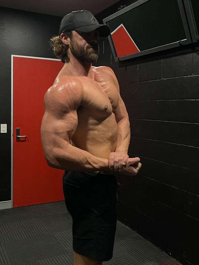 Mathieson has really bulked up