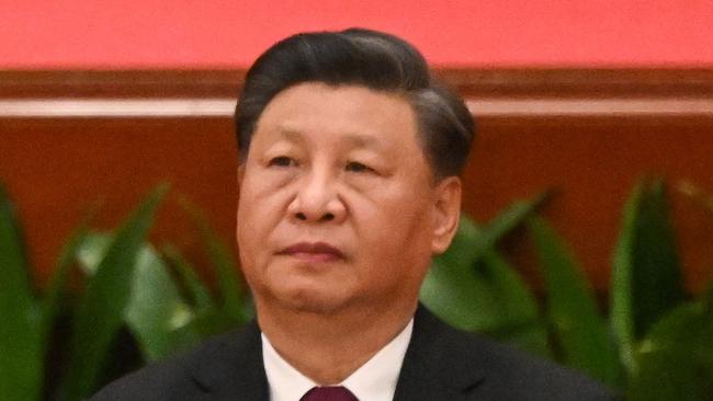 Chinese President Xi Jinping. Picture: AFP