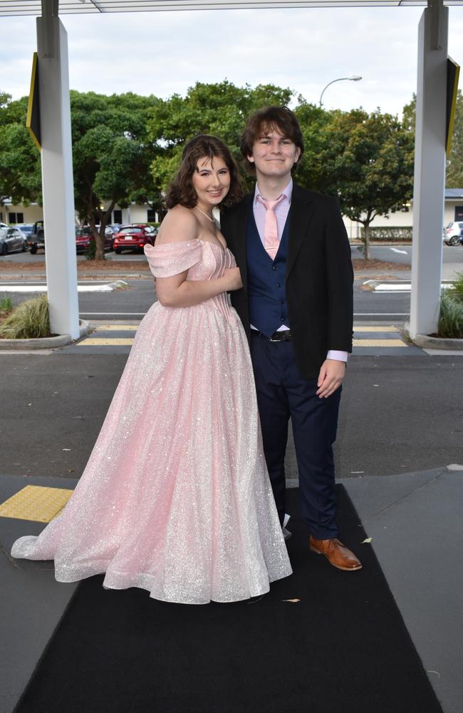 Students at the 2024 Nambour Christian College formal.