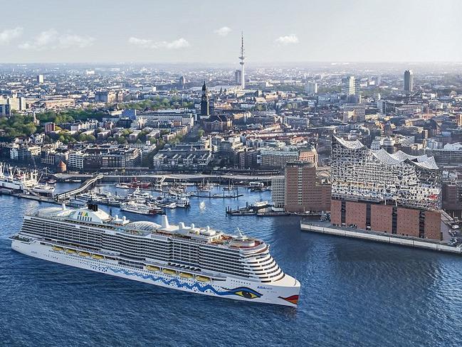 It’s heading to Germany. Picture: Aida cruises