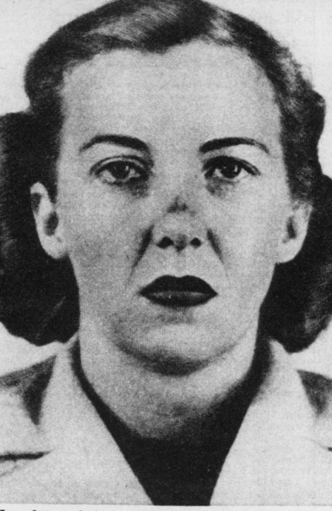 ‘I did it’ … Jean Lee when she was arrested in 1949. But did her confession ring true?