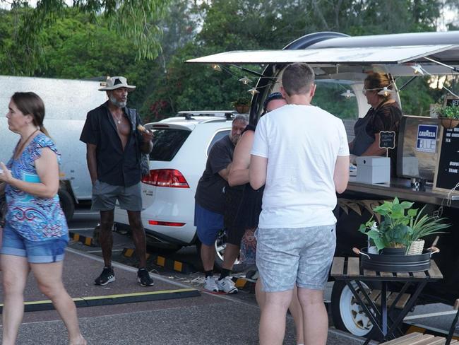 The coffee van was donated to the church by a regular Maryborough member.