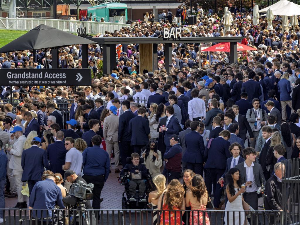 2024 Caulfield Cup Crowds bring the colour Daily Telegraph