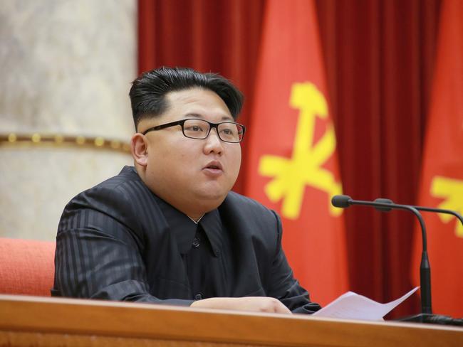 Kim Jong Un really, really does not like America. Picture: AFP / KCNA via KNS