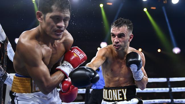 Moloney was simply to good for the Filipino. Picture: No Limit/Gregg Porteous