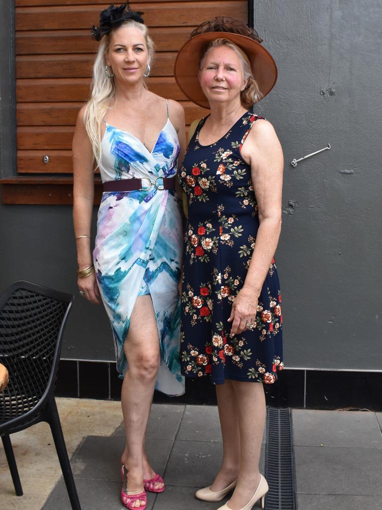 Celebrating the Melbourne Cup at the Commercial Hotel in Kingaroy.