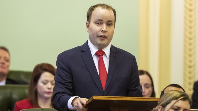 Duncan Pegg announcing he has cancer in November 2019. Picture: AAP