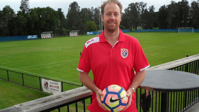 Gold Coast Knights coach Grae Piddick.