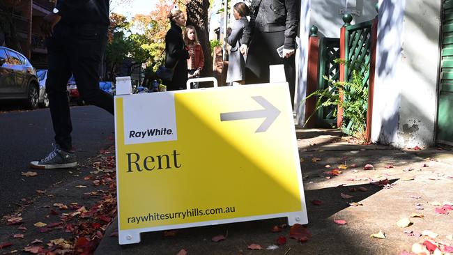 Apartment owner revealed 18 applicants had applied to rent out their place and only two were short-listed because “none had offered more than asking”. Picture: NCA NewsWire / Jeremy Piper