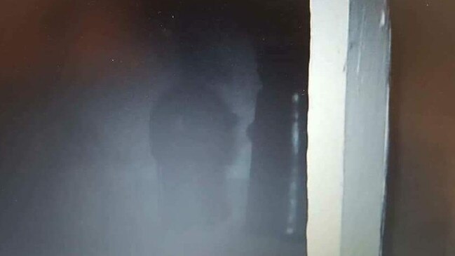 A photo of a mysterious figure at one of the haunted locations. Photo: Katie Harvey