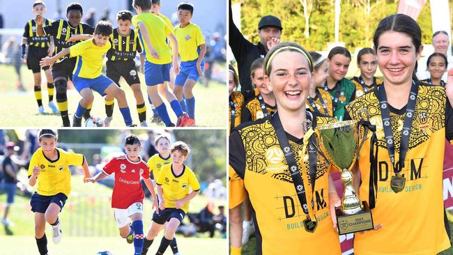 300+ faces: All the action from epic junior football carnival