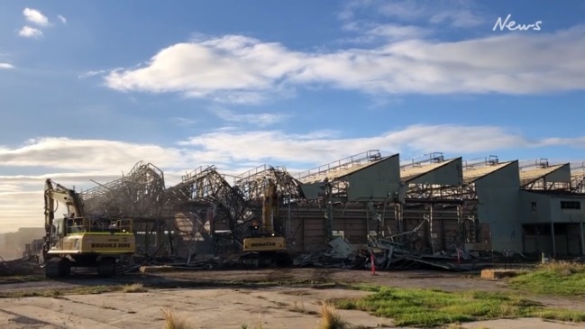 Demolition of Shed 26 begins